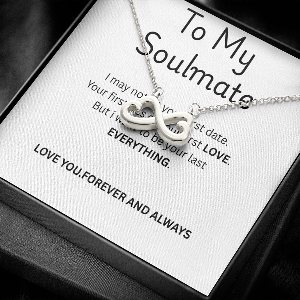 Customer photo review of To My Soulmate-Love You For Ever Necklace