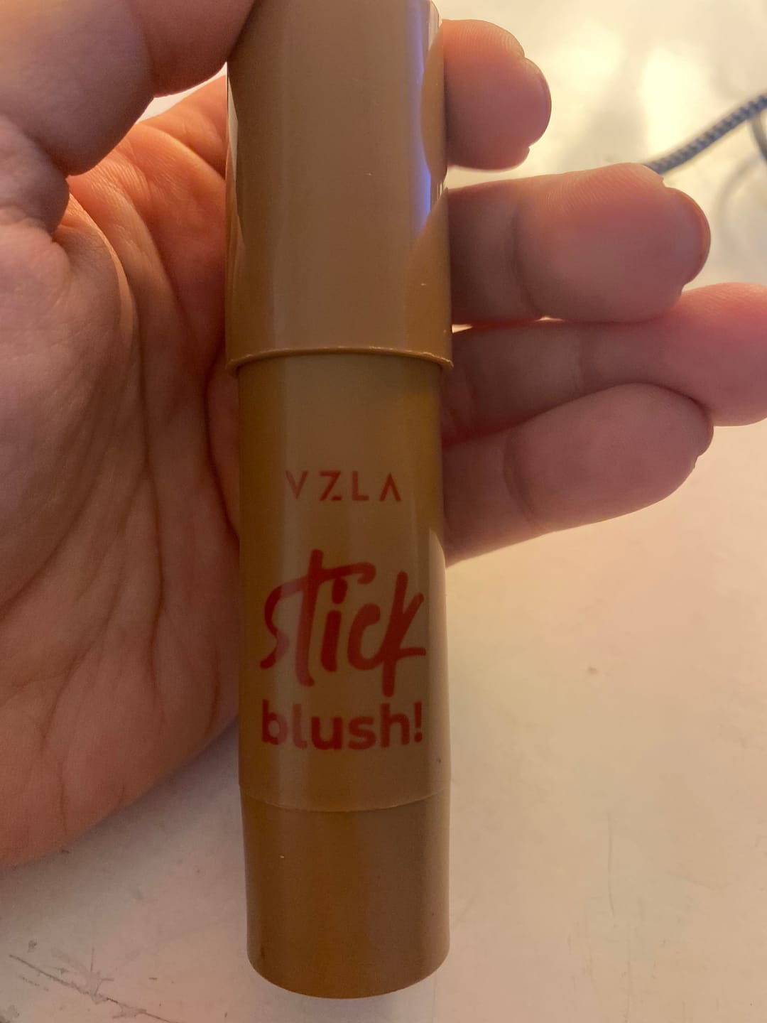 Customer photo review of Blush Stick Cinnamon - Vizzela