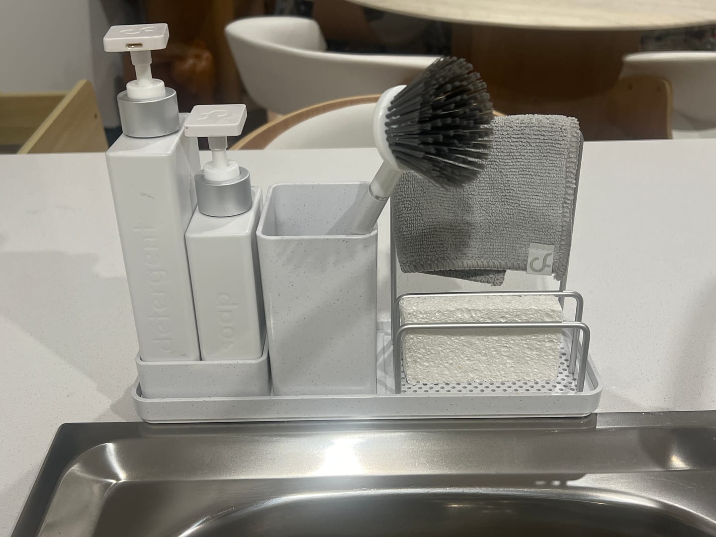 Customer photo review of Drip Deck - Premium Kitchen Sink Caddy