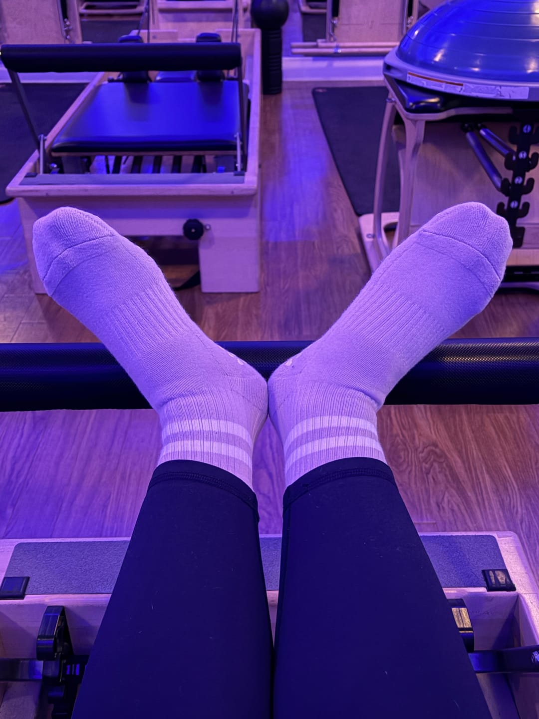 Customer photo review of Dual-Direction Grip Stripes - Oat Milk