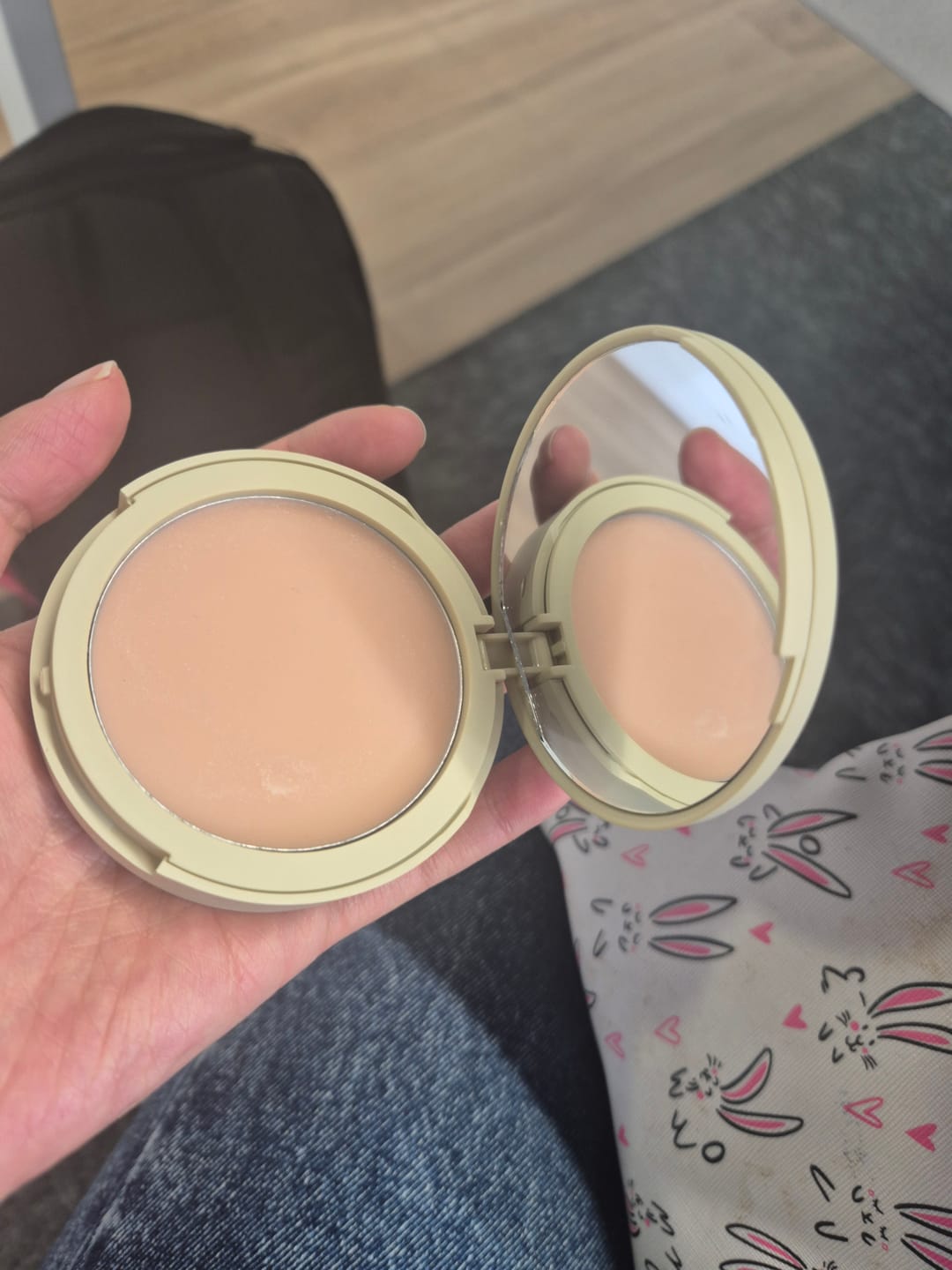 Customer photo review of POLVO EN GEL MATIFICANTE