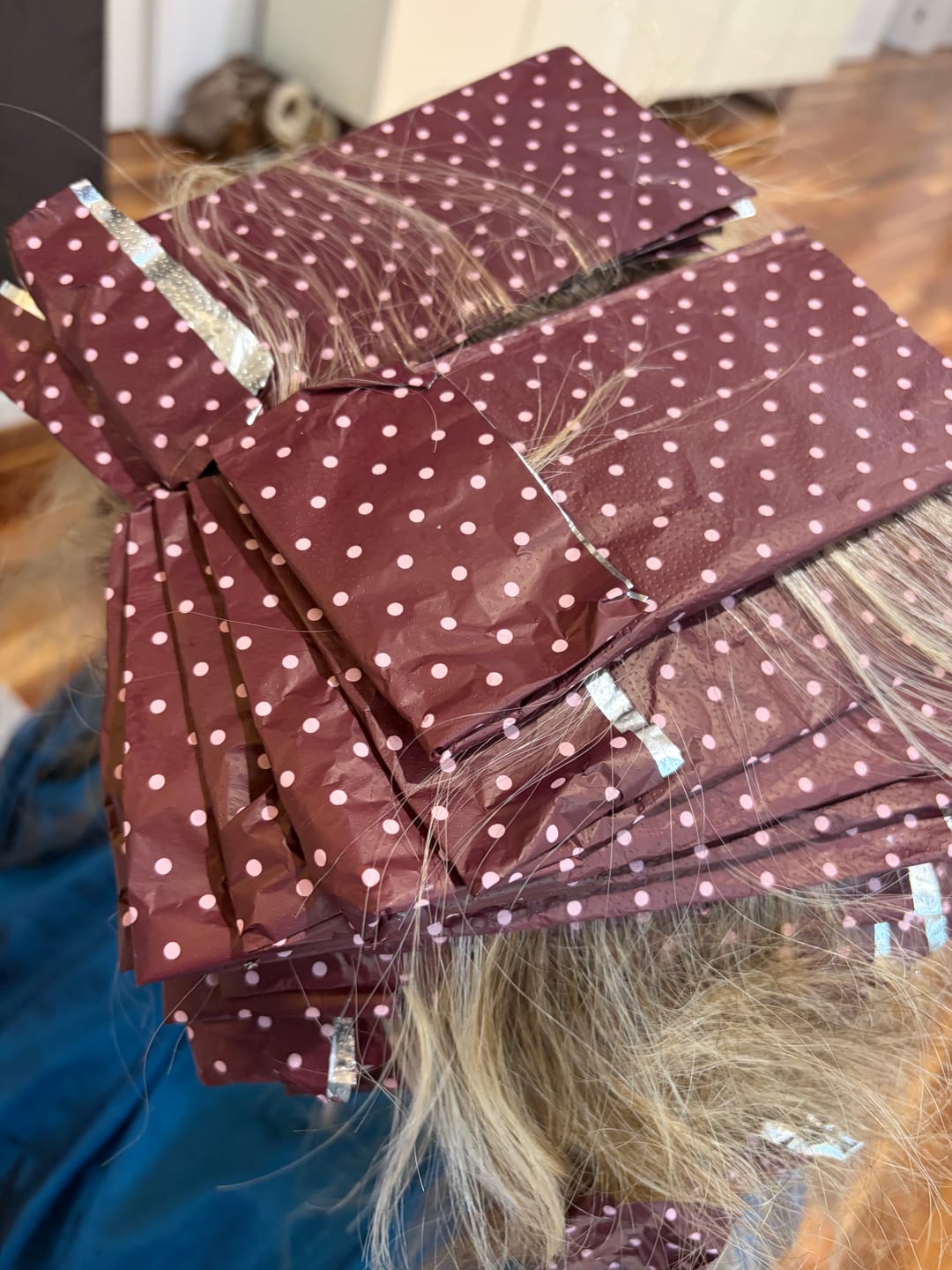 Customer photo review of Pop Up Foil - Roseberry Extra Wide