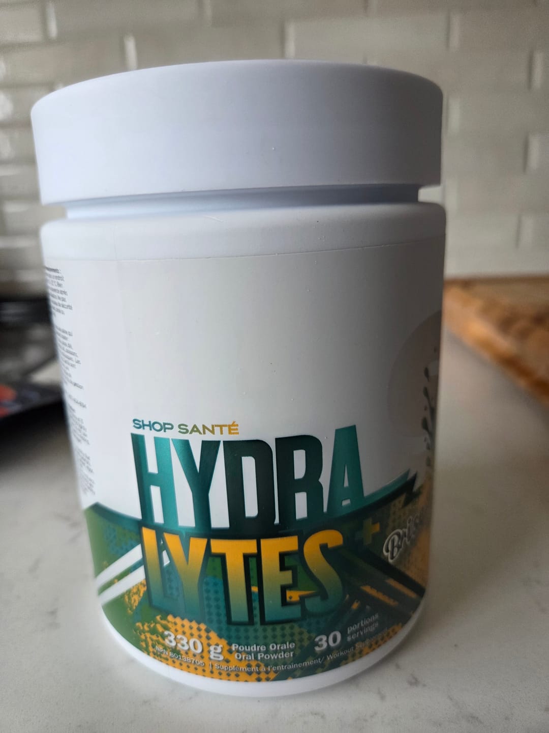 Customer photo review of Shop Santé - Hydralytes+ - 330g