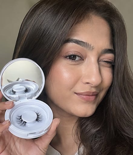 Customer photo review of Magnetic Eyelashes | Glue Free & Soft False Eyelashes