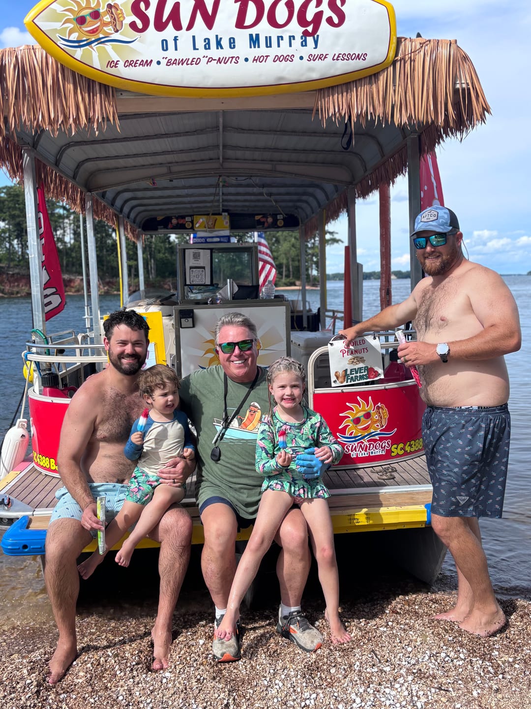 Customer photo review of Captain Hotdog — Premium Tee