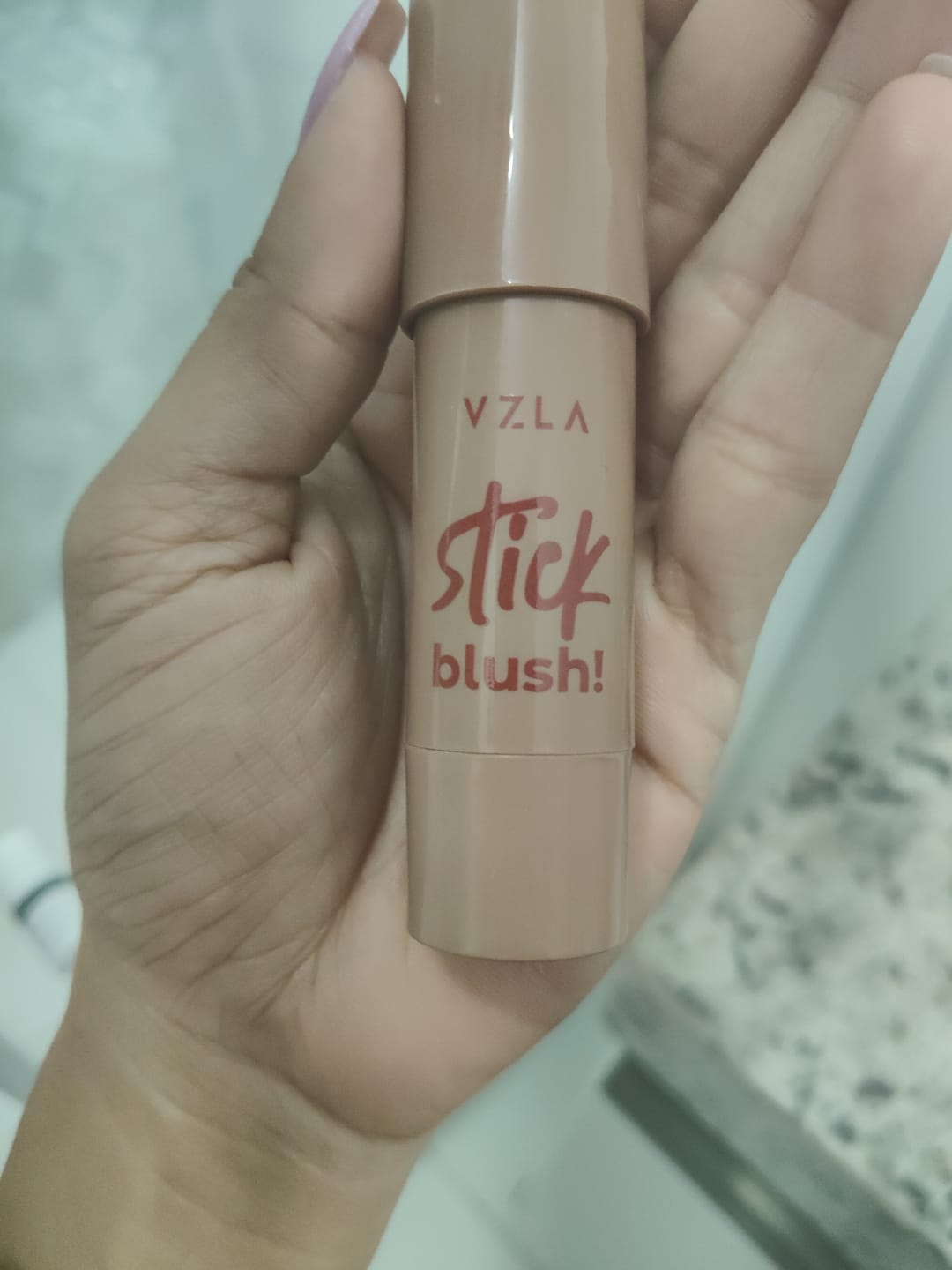 Customer photo review of Blush Stick Cinnamon - Vizzela