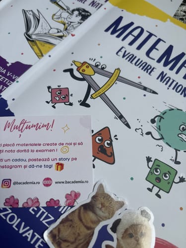 Recenzie cu fotografie de la un client despre Pachet Evaluare Națională (Română + Matematică) Bacademia