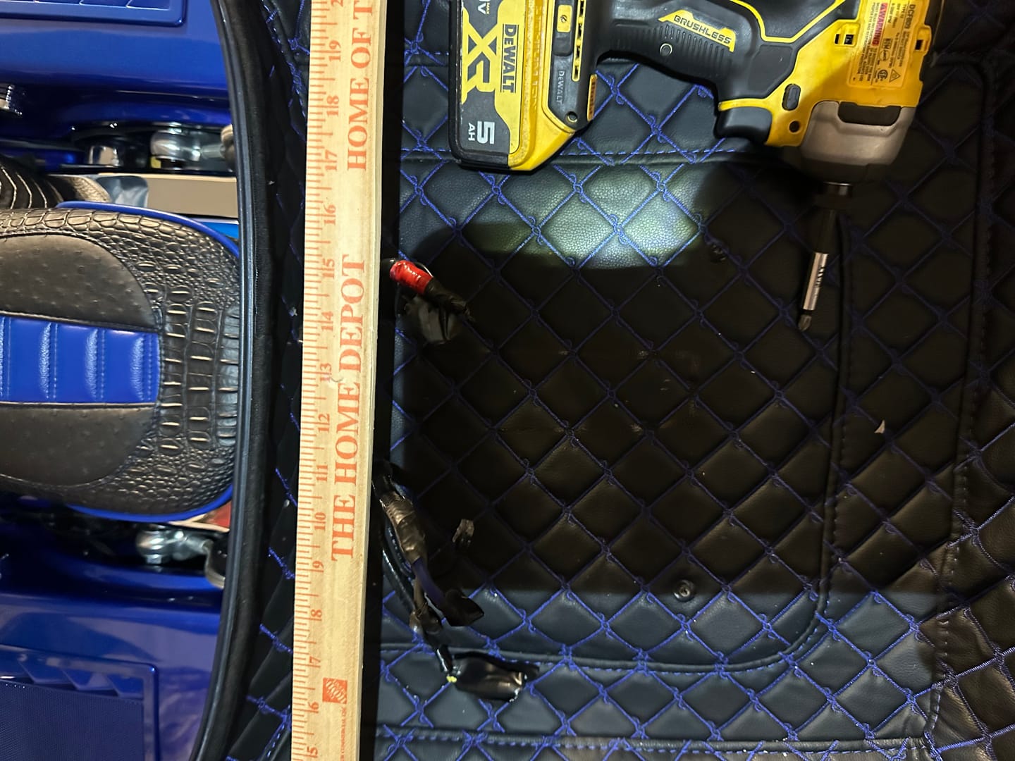 Customer photo review of Tour Trunk Pack Liner for 2014+ touring