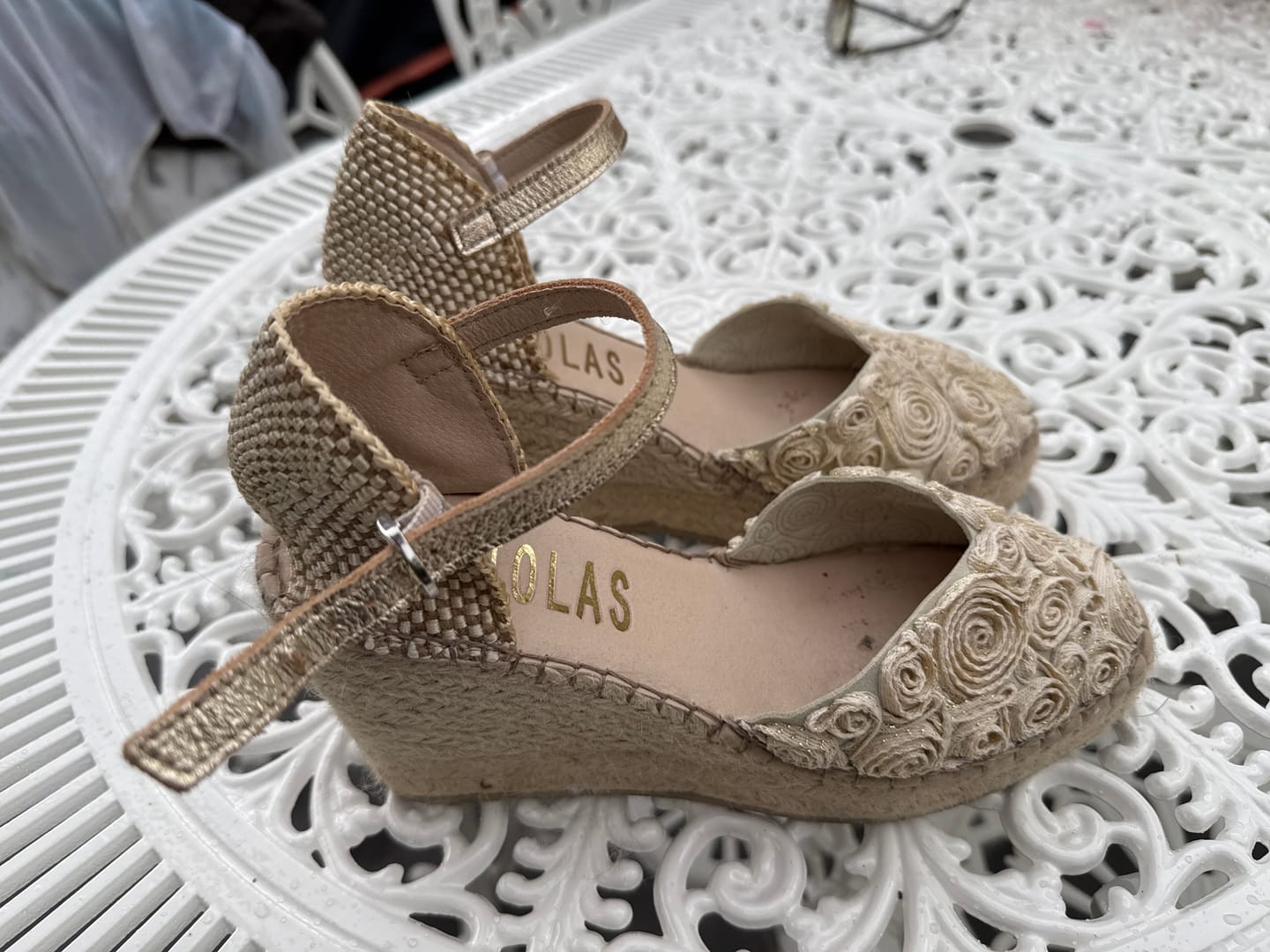 Customer photo review of Alpargata Sonia Beige