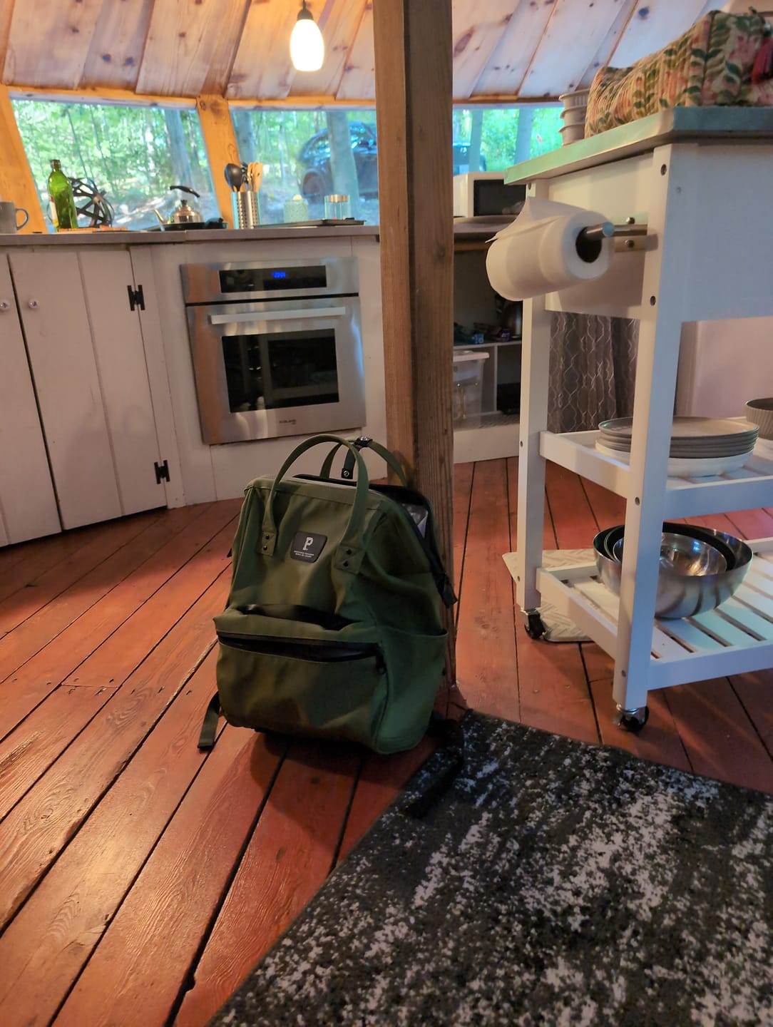 Customer photo review of Personalized Cascade Backpack - Standard