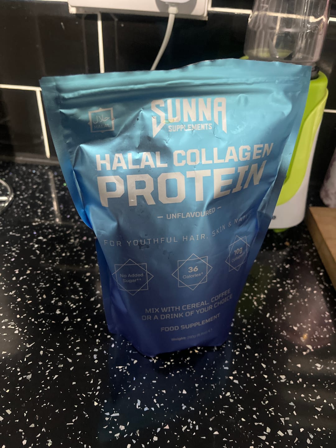 Customer photo review of Halal Collagen Protein