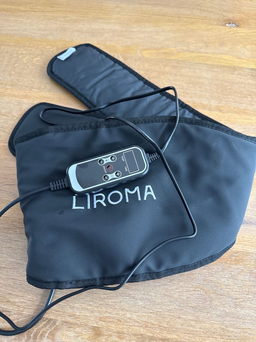 Customer photo review of HeatPULSE Rugband (infrarood warmte) – Ideaal voor thuis