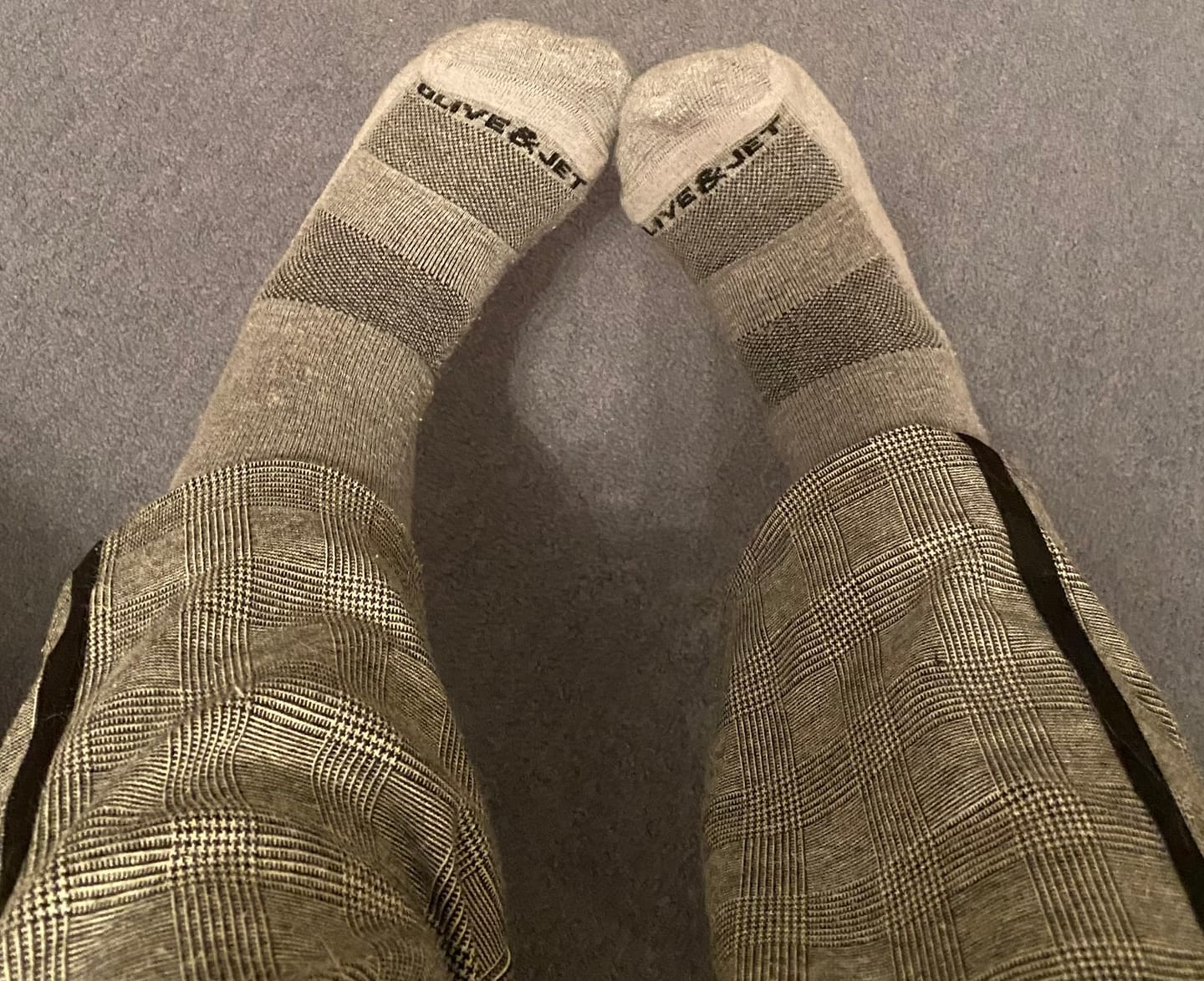 Customer photo review of Quarter Socks