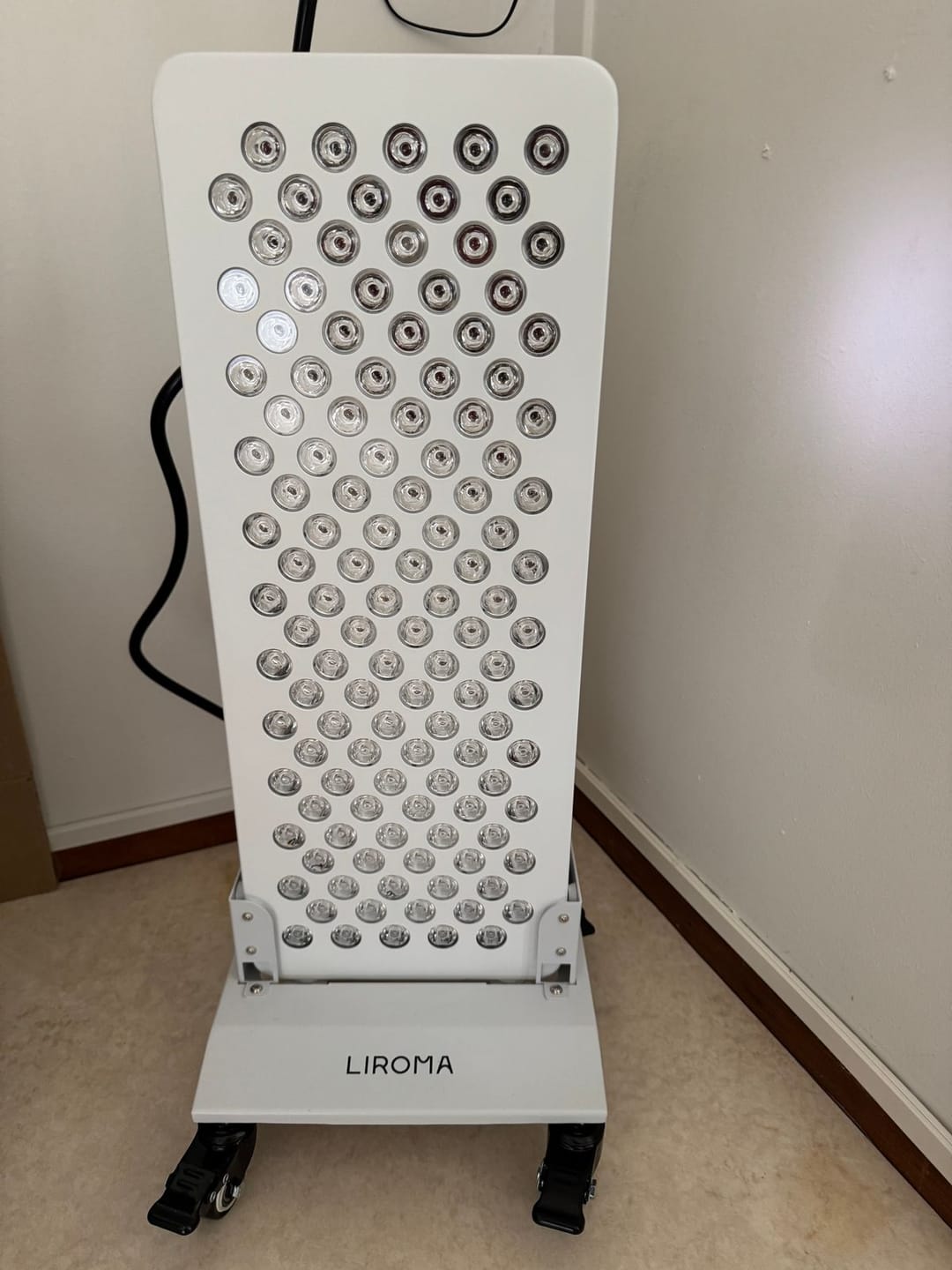 Customer photo review of PrimeFORCE RL120 (Roodlichttherapie) – Ideaal voor thuis – Levensduur tot 100.000 uur - 54x21x7cm