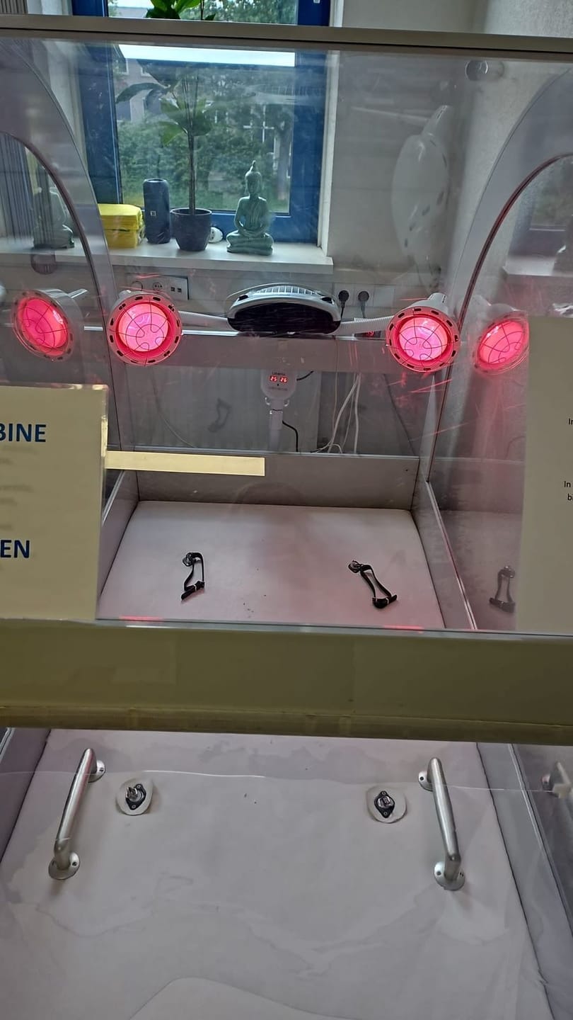 Customer photo review of LIROMA® Infraroodlamp Dubbele kop – 507 – Ideaal voor thuis