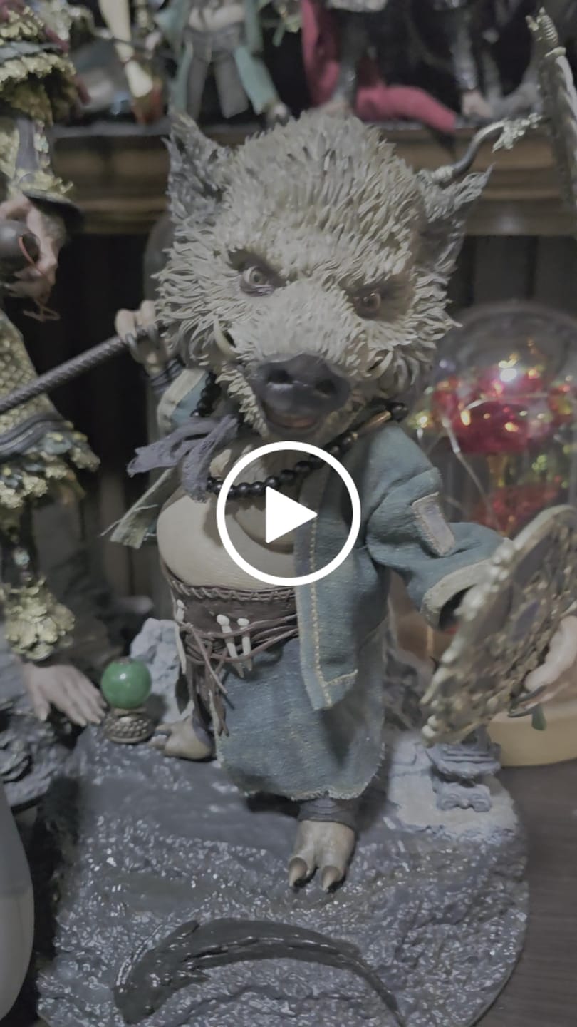 Customer video review of Black Myth: Wukong Zhu Bajie 1/6 Collectible Figure