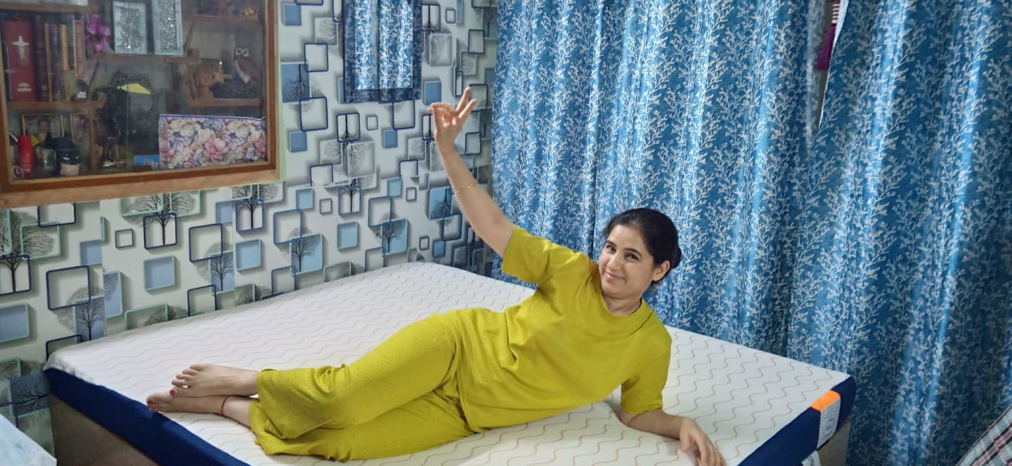 Customer photo review of The Flo Mattress Ergo
