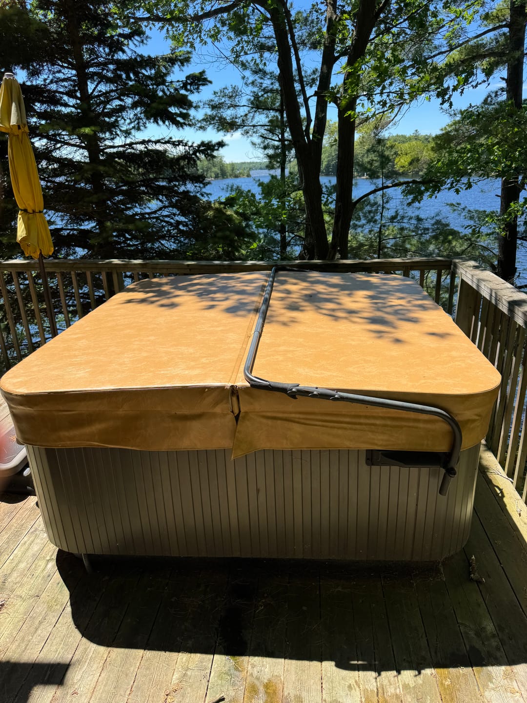 Customer photo review of Custom Spa Cover