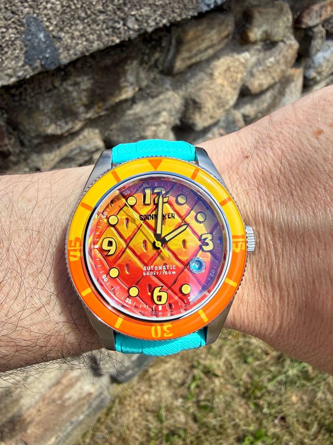 Customer photo review of Shark Skin Rubber - Turquoise