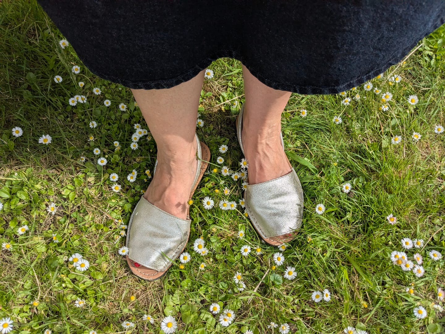 Customer photo review of Rambu Menorcan Sandals