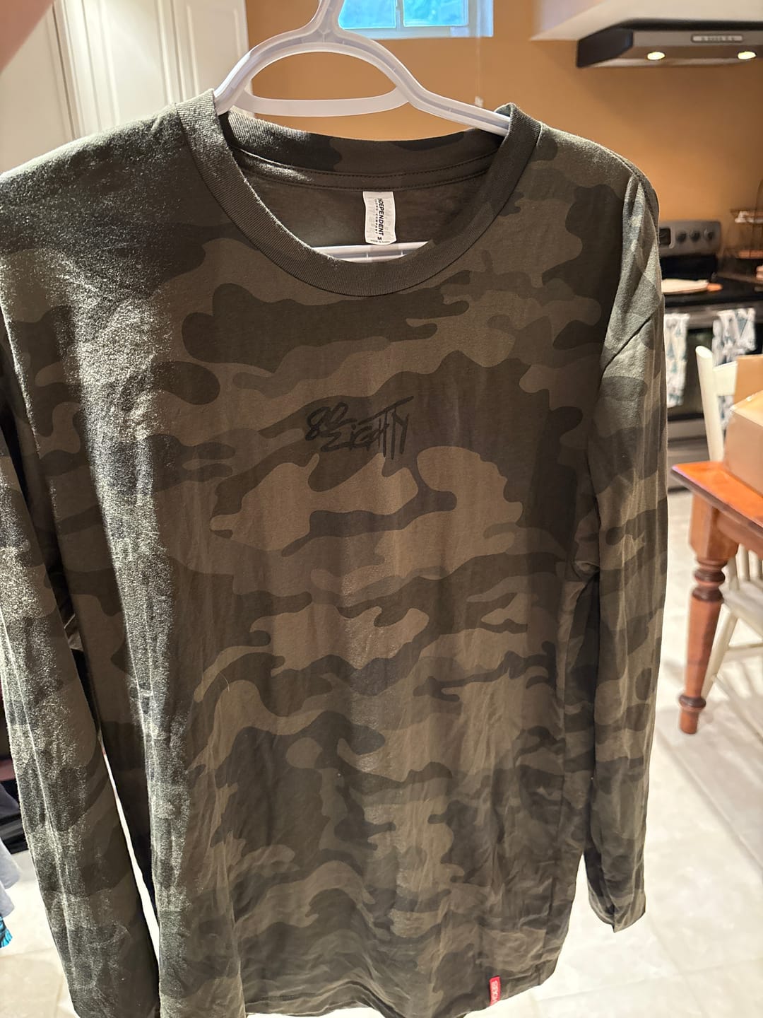 Customer photo review of 80Eighty® Camo LongSleeve Shirt