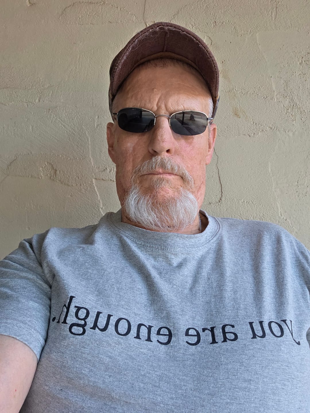 Customer photo review of The Original 'Dear Person Behind Me' T-Shirt