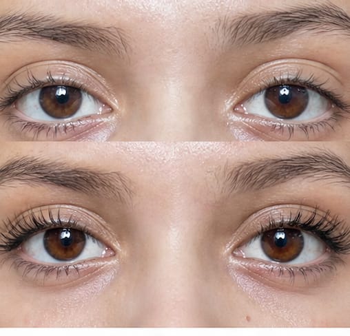 Customer photo review of Magnetic Eyelashes | Glue Free & Soft False Eyelashes