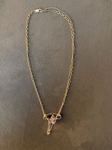 Customer photo review of Lucky Signal Necklace (STUDIO COLLECTION)