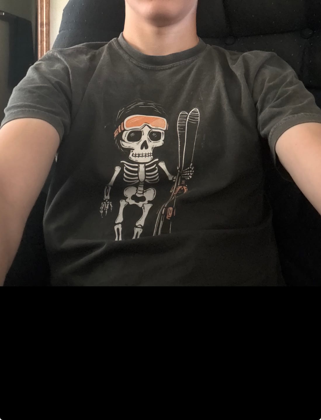 Customer photo review of Skeleton Skier
