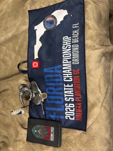 Customer photo review of 🍺 Kraken Lager Golf Ball Marker