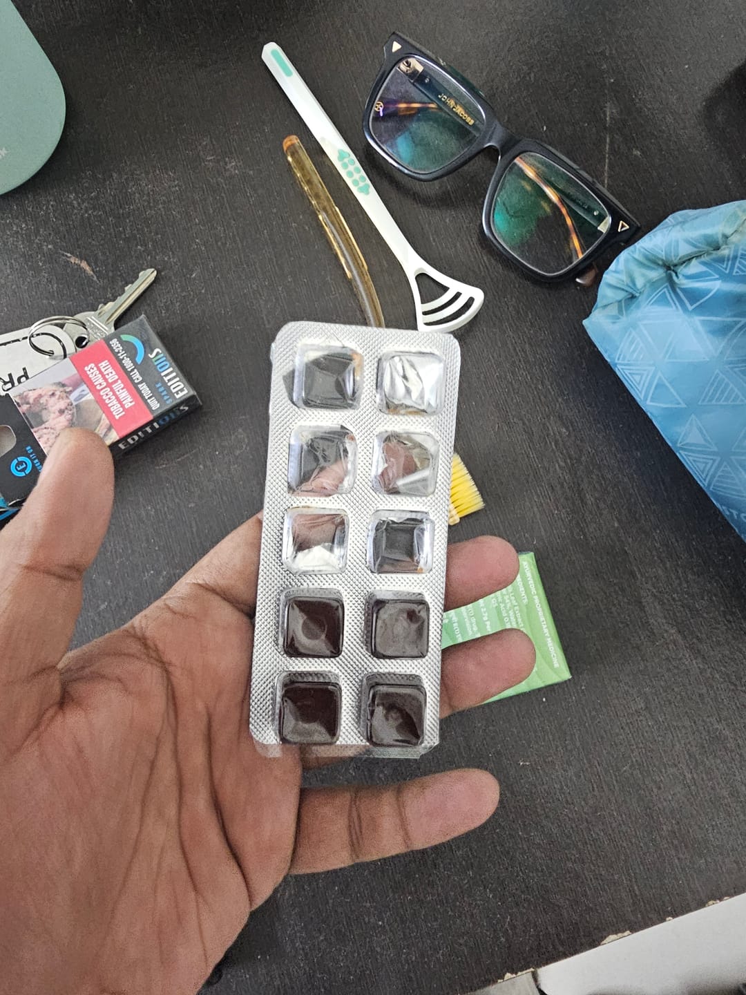 Customer photo review of Medicann Cannabis Leaf Extract Gummies | 135mg Premium Vijaya Extract | Cola Flavour (10 Gummies)