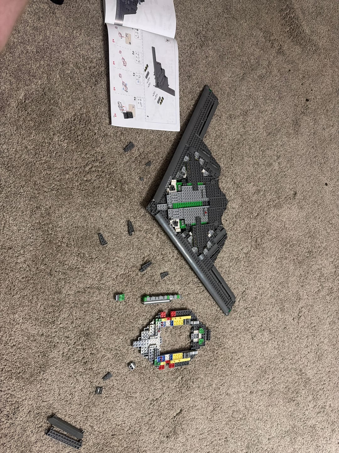 Customer photo review of B-2 Stealth Bomber | 2063 PCS