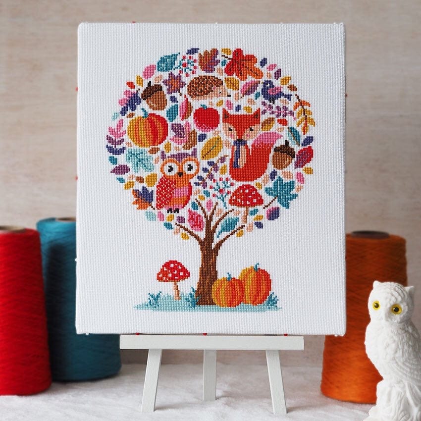 Customer photo review of Hello Pumpkin - Cross Stitch Pattern