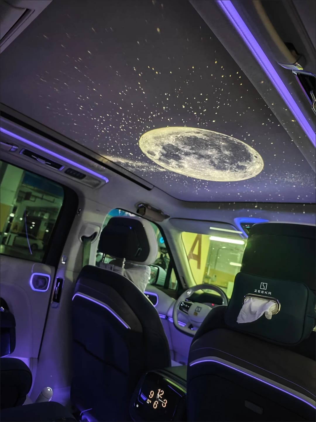 Customer photo review of AstroDrift™ — USB Star Projector for Car & Home