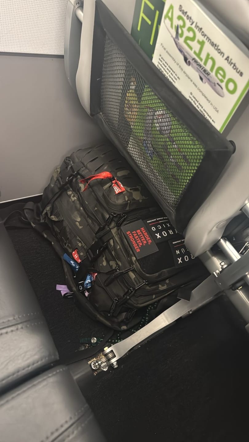 Customer photo review of Mochila IRONSIDE