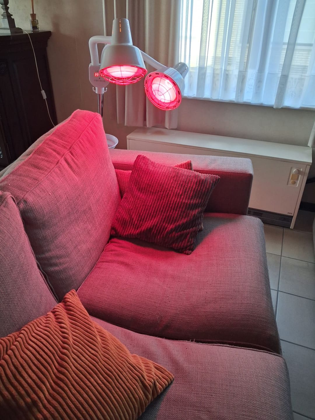 Customer photo review of LIROMA® Infraroodlamp Dubbele kop – 507 – Ideaal voor thuis