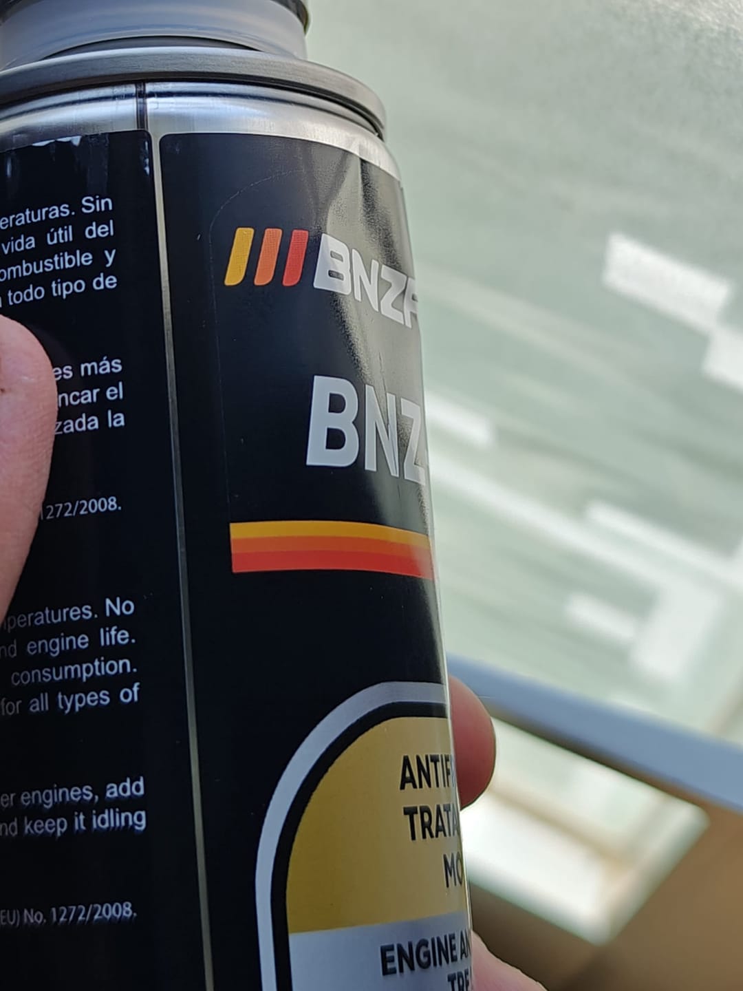 Customer photo review of BNZ-96 Tratamiento Antifricción Motor Profesional BNZRACE