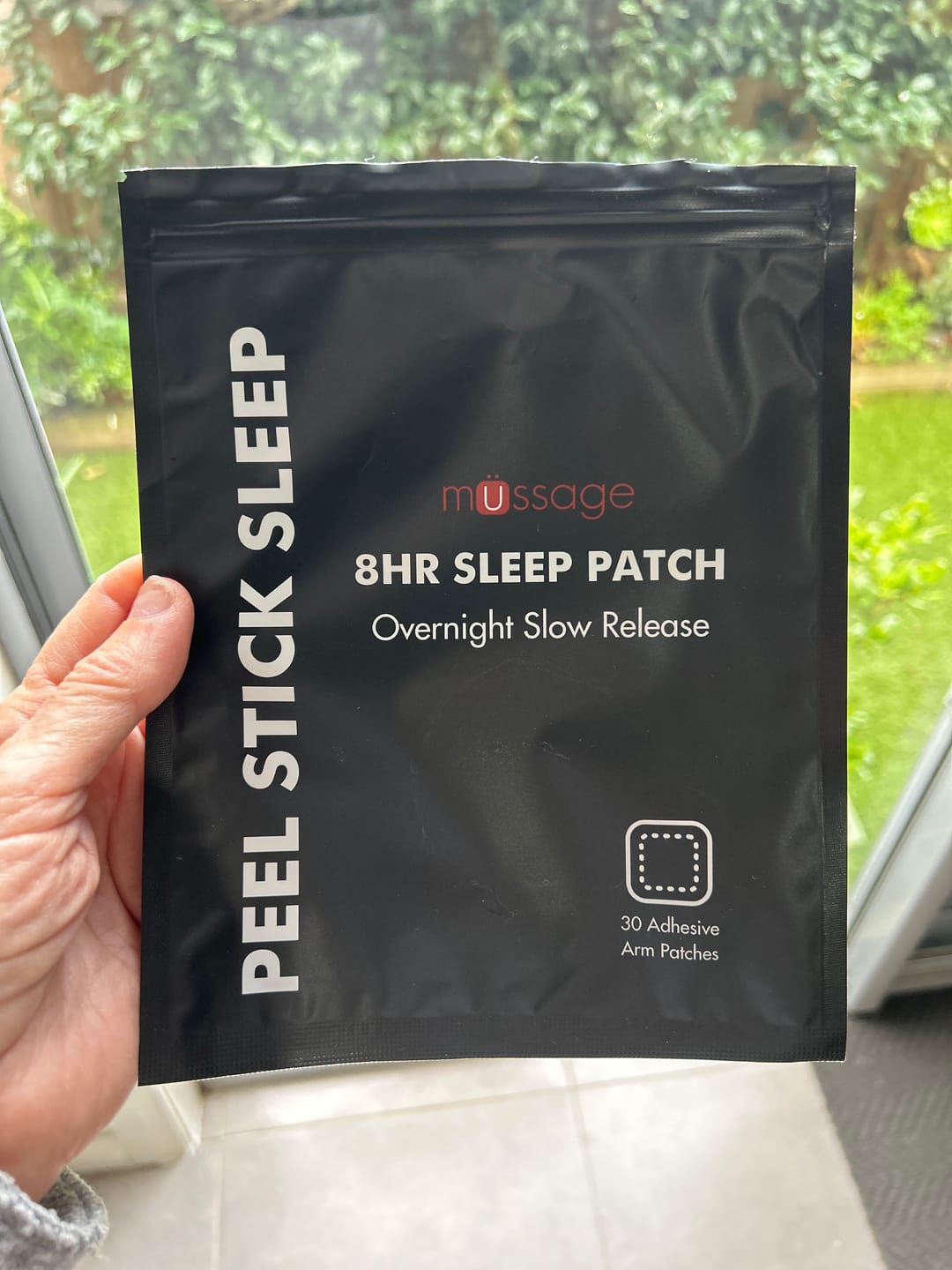 Customer photo review of mussage 8 Hour Sleep Patch