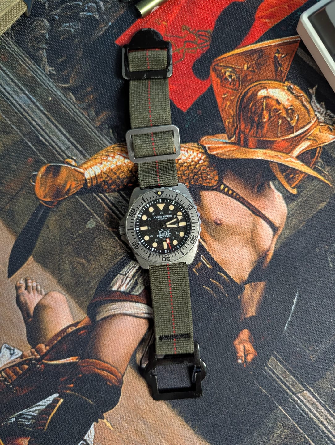 Customer photo review of The WOE-ZA Commando Strap