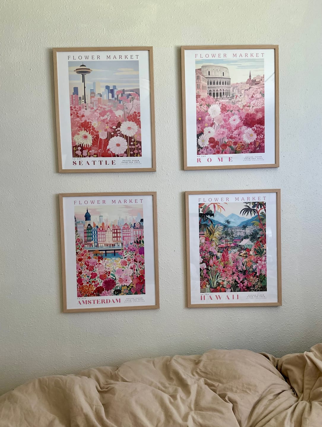Customer photo review of Amsterdam Flower Poster