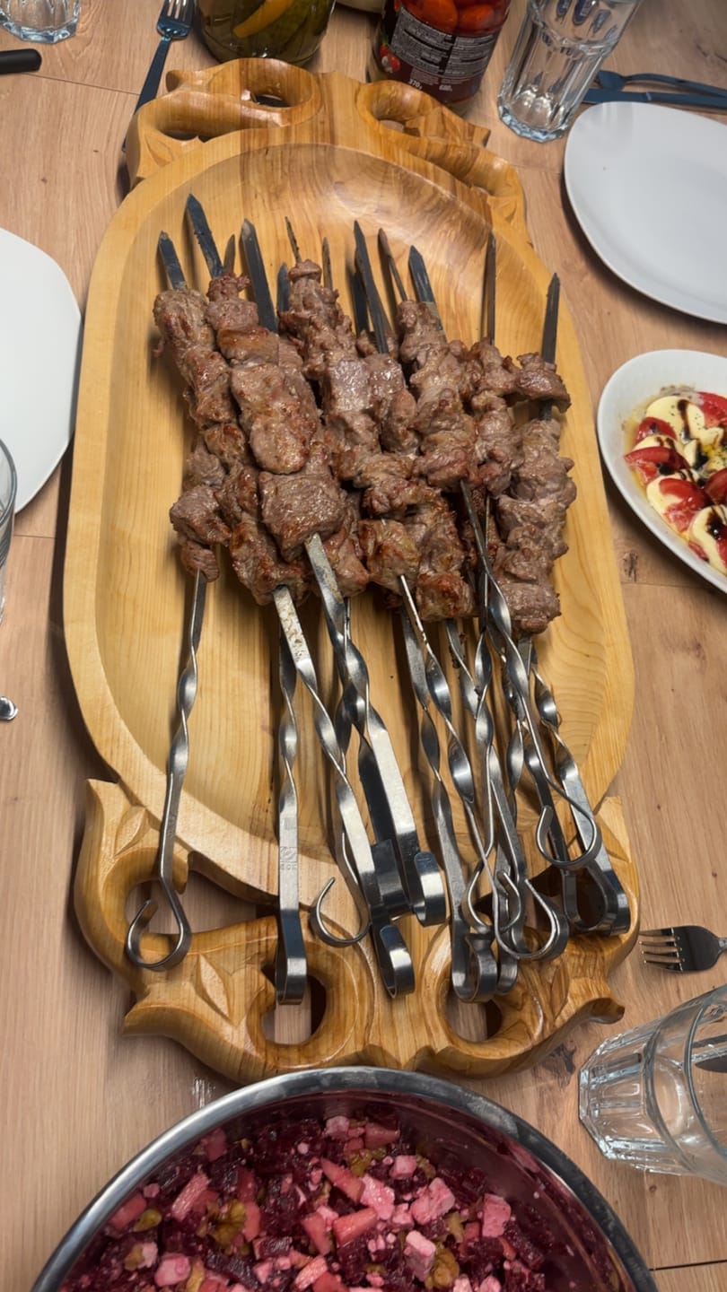 Customer photo review of Lamm-Schaschlik-Original – zart mariniert aus der Lammkeule | mySchaschlik