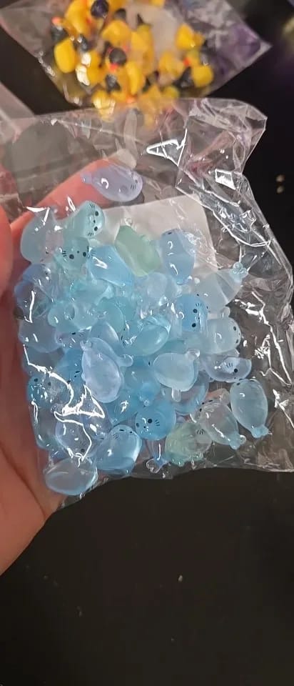 Customer photo review of Mini Seal Figurines