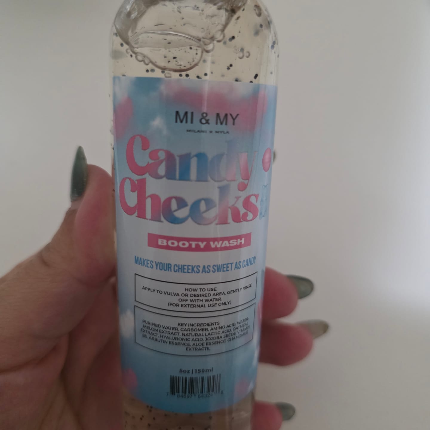 Customer photo review of Candy Cheeks Booty Wash