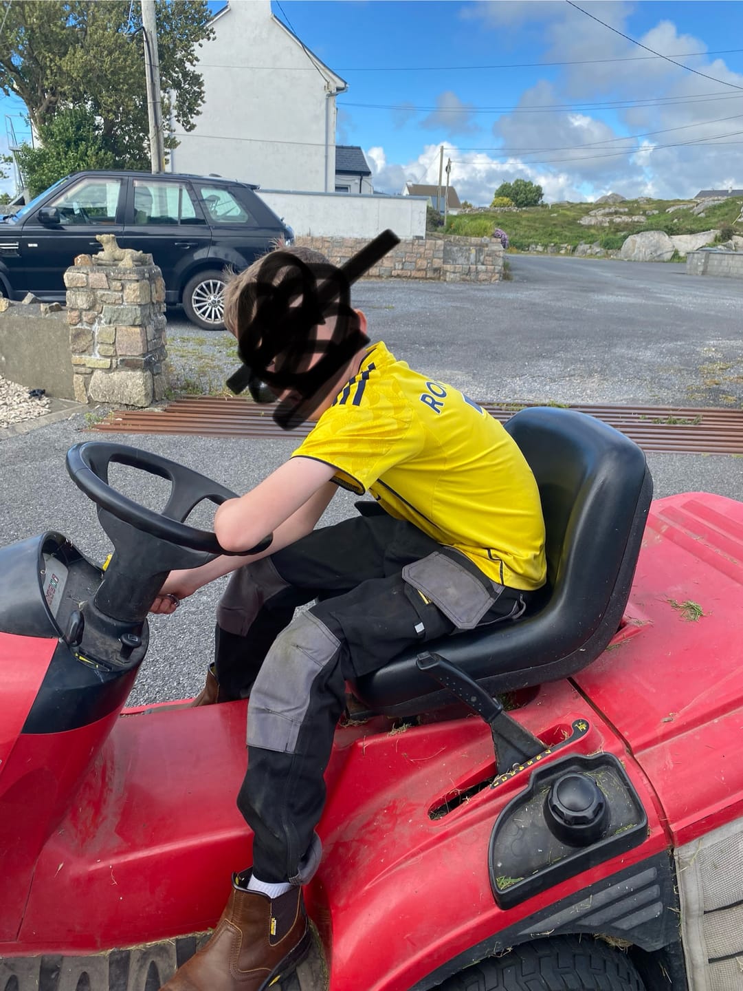 Customer photo review of kerosene Pro Work Junior Trouser Black