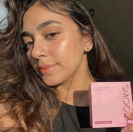 Customer photo review of Magnetic Eyelashes | Glue Free & Soft False Eyelashes