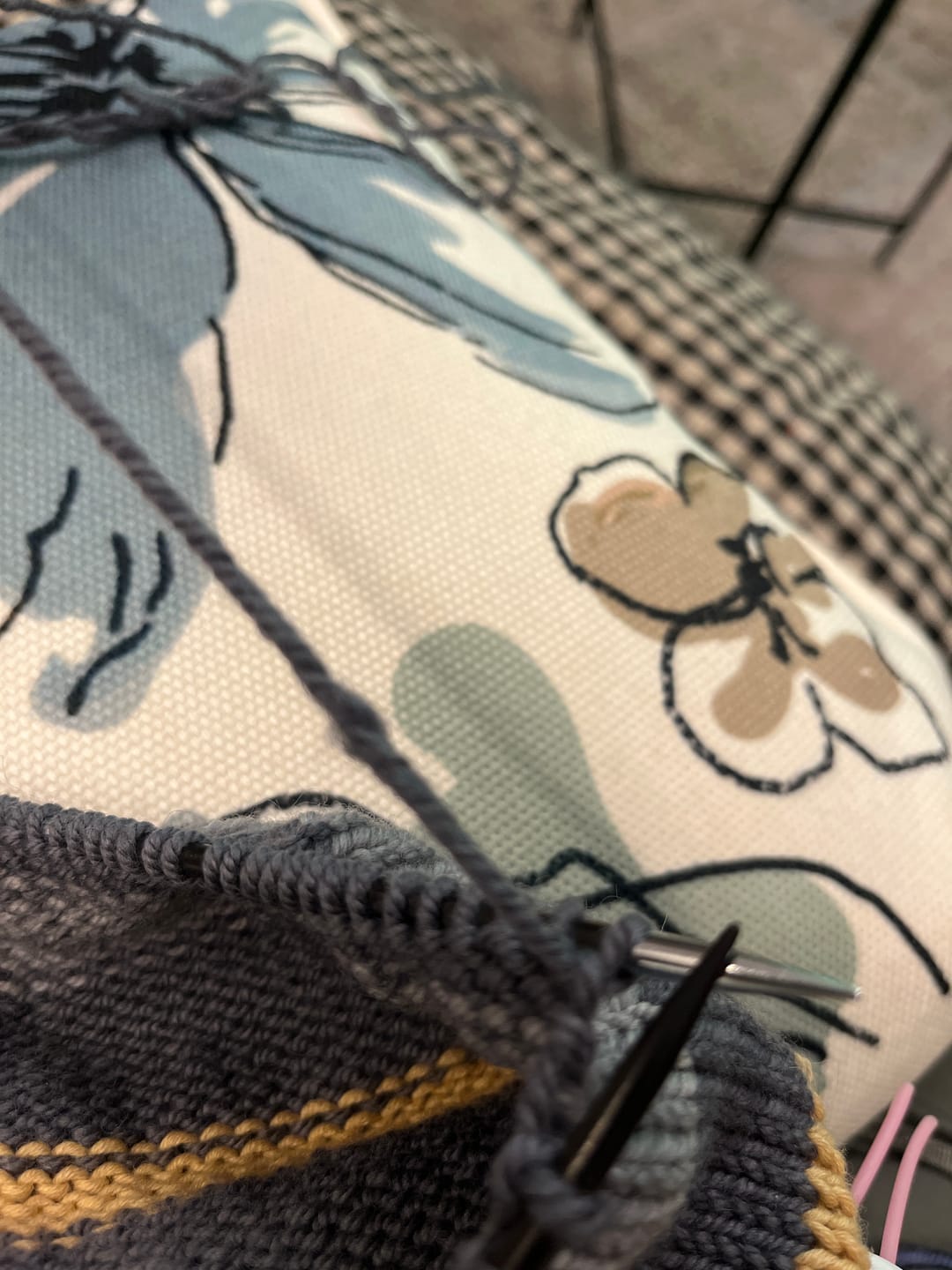 Customer photo review of Merino Worsted gris 132