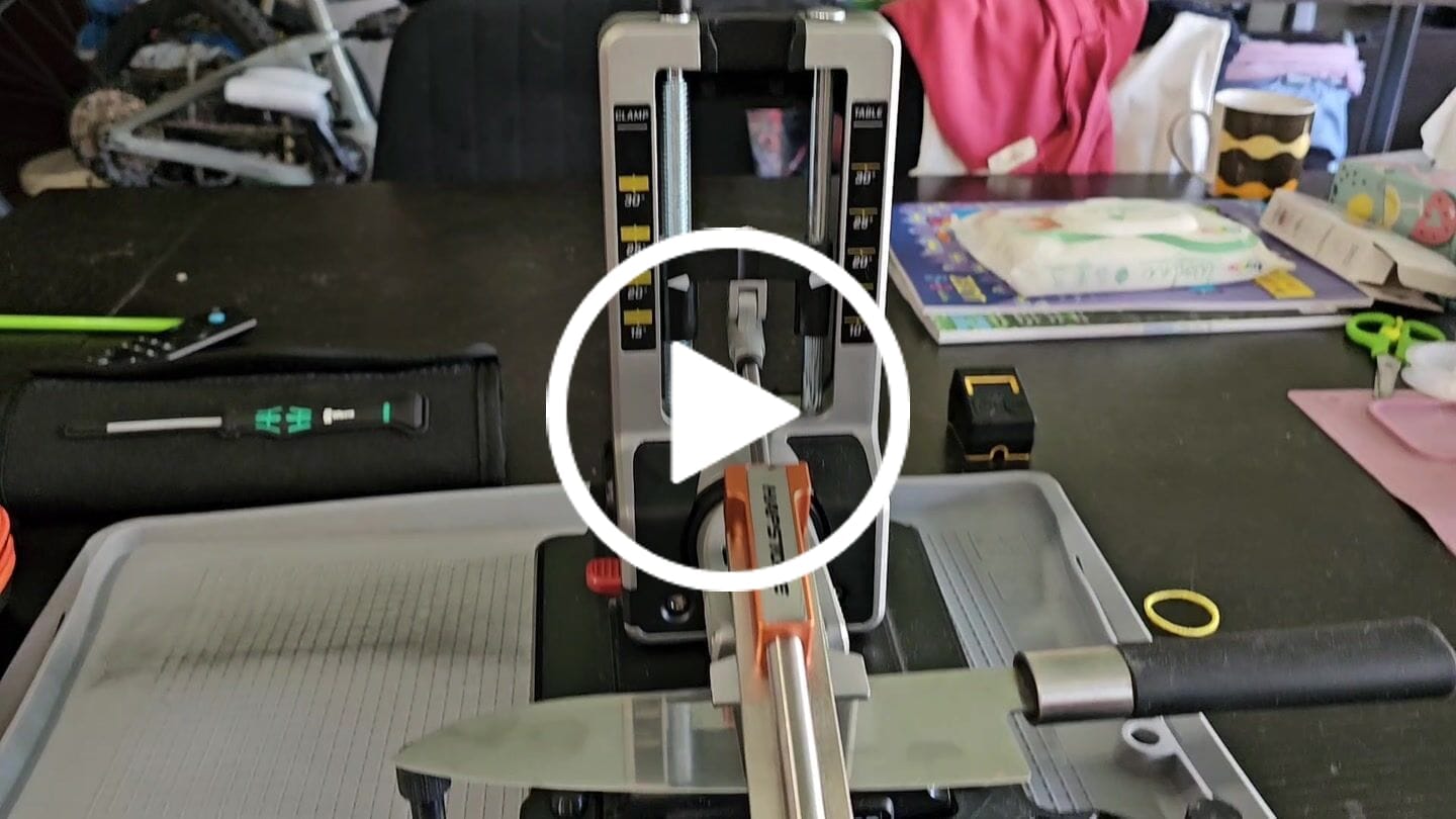 Customer video review of Advanced Stone Holder with linear bearing