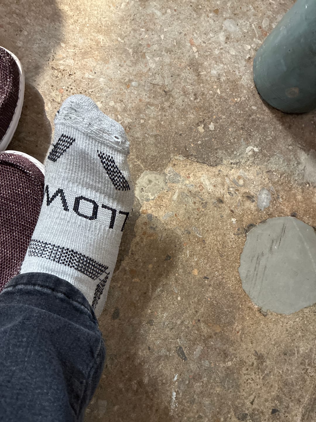 Customer photo review of The Alpaca Socks