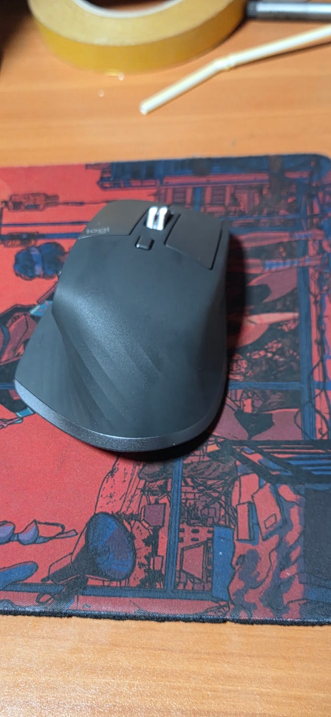 Customer photo review of Mouse Logitech MX Master 3S Grafito