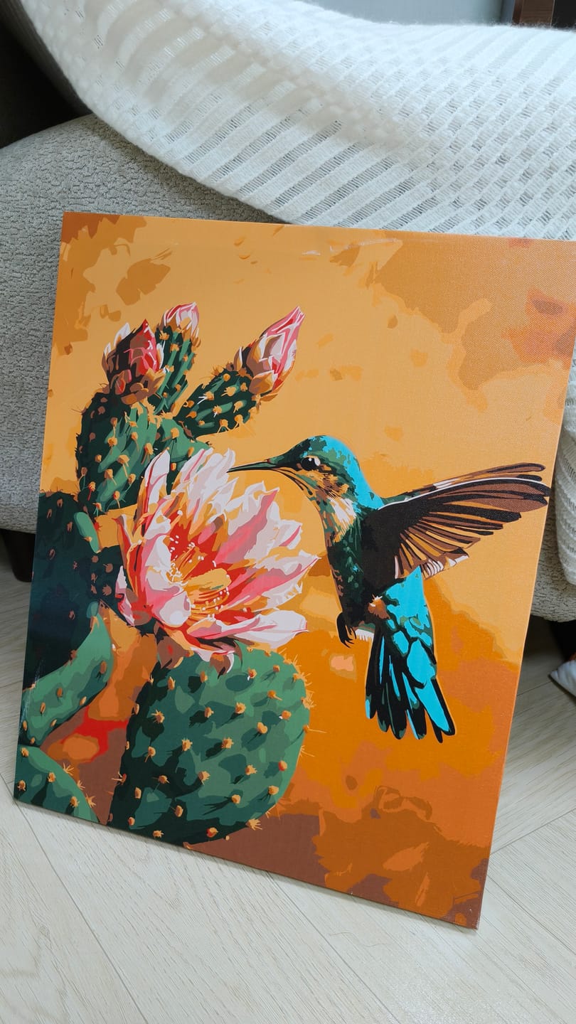 Customer photo review of Mexican Nature | Paint by Number